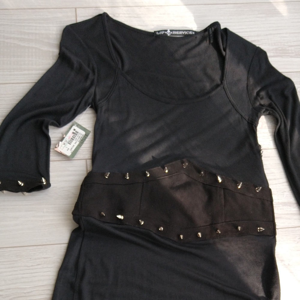 Lip Service Spiked Dress